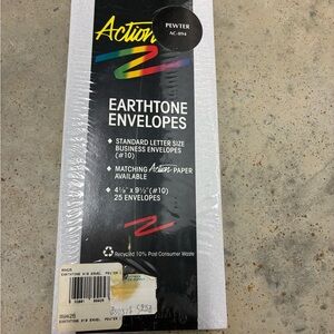 Earthtone #10 Business Envelopes - Pewter